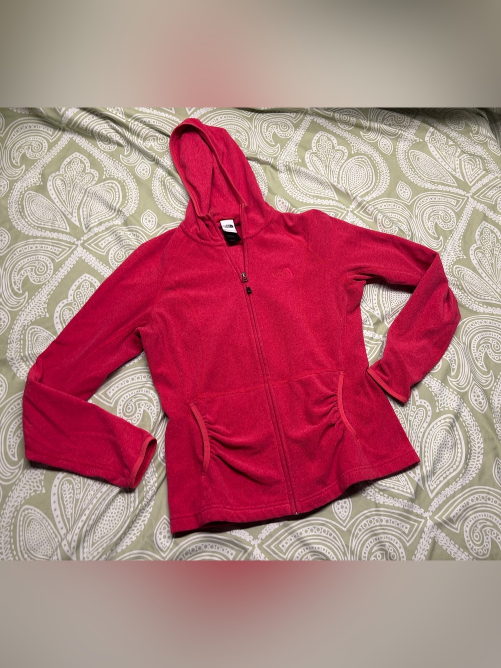 ⚛️The North Face Raspberry Pink Full-Zip Hoodie